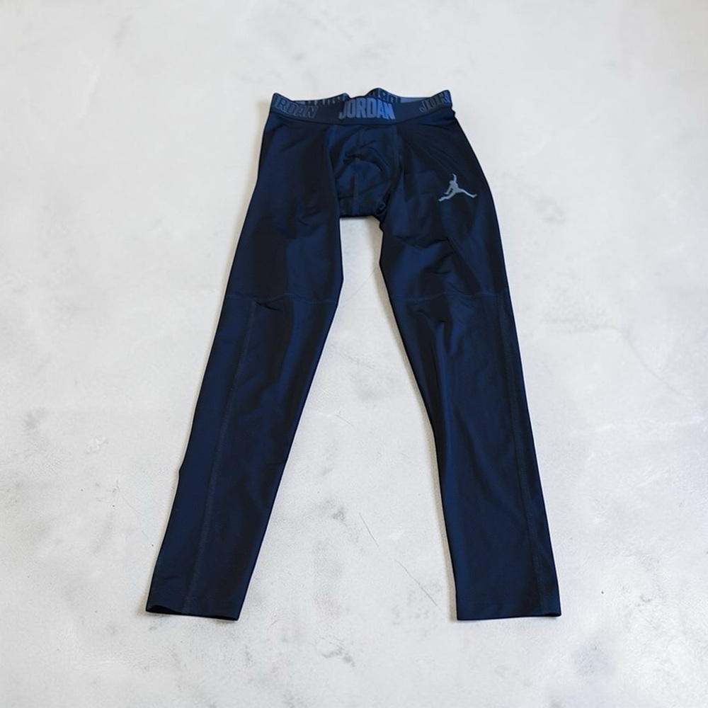 Jordan Boys Black Baseball Compression Tights